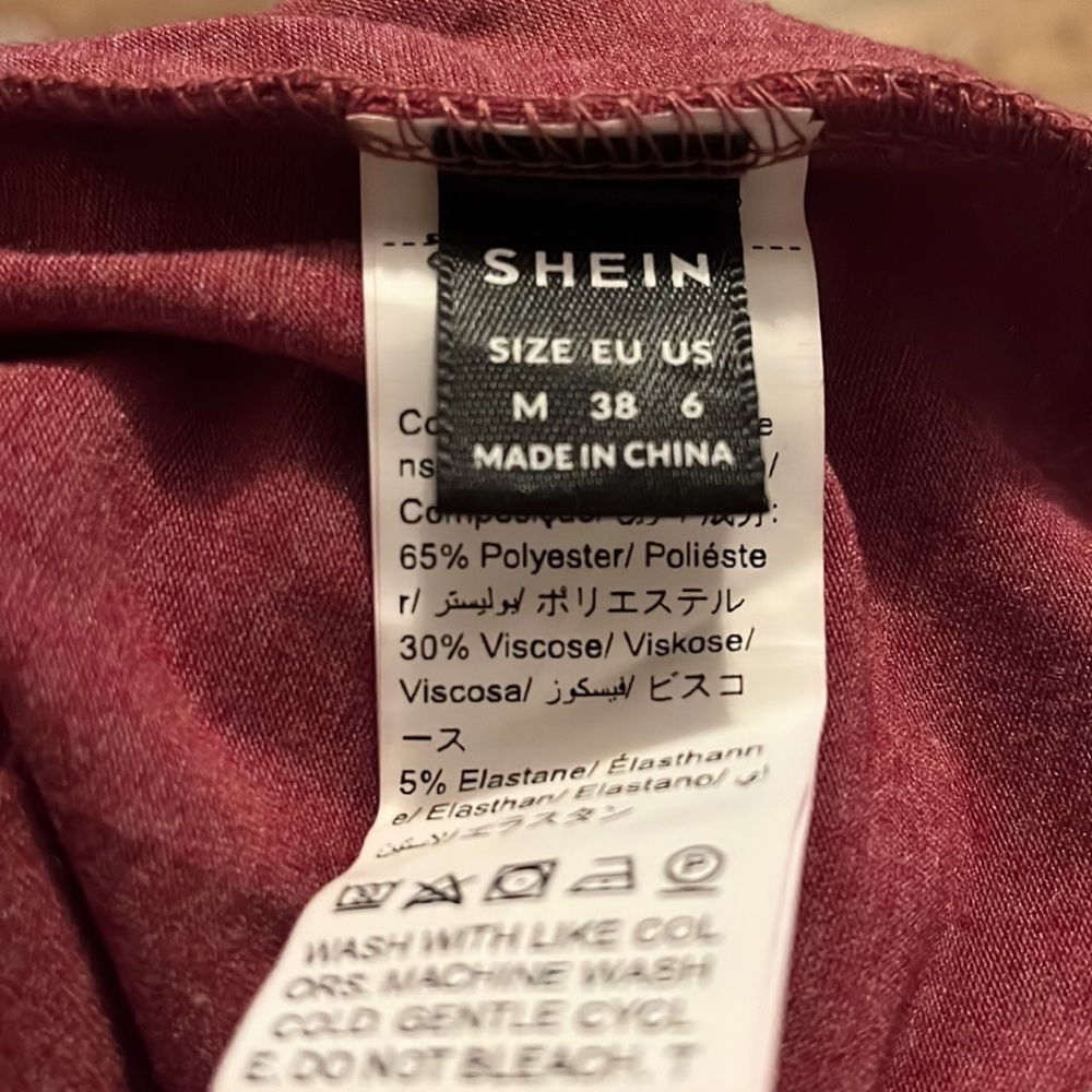 SHEIN Button Detailed Ruched Tank Top - Picture 7 of 8